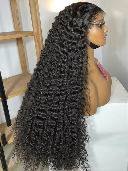 30 Inch Burmese Raw Curly Lace Front Human Hair Wig
