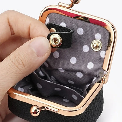 Genuine Leather Coin Purse Mini Small Item Bag