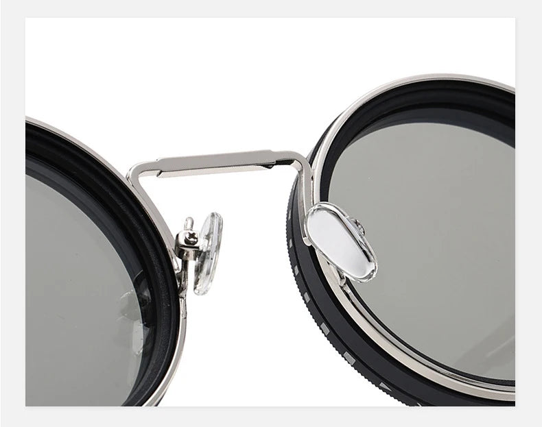 Polarized Round Sunglasses for Outdoor Use