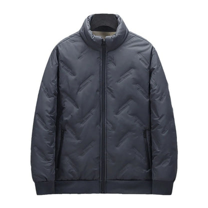 Men's Casual Lamb Fleece Zipper Jacket