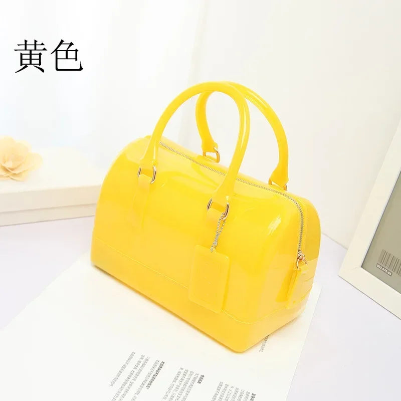Jelly Bag Crossbody Pillow Bag in Macaron Colors
