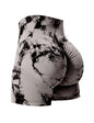 Tie Dye High Waist Gym Shorts for Women