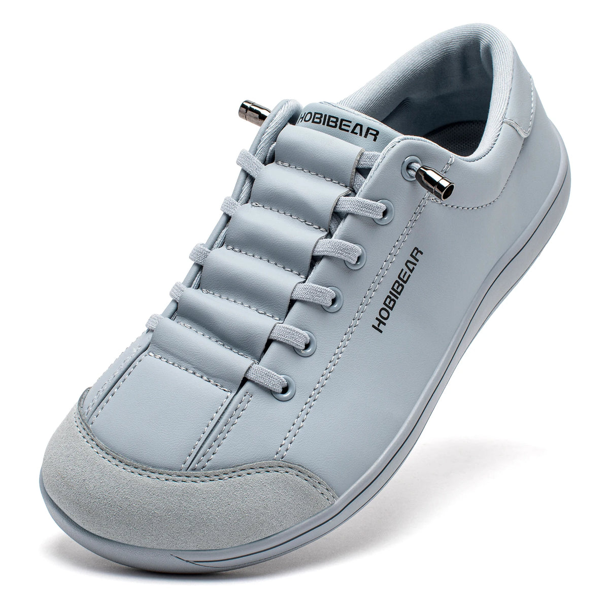 HOBIBEAR Unisex Barefoot Wide Toe Sneakers Artificial Leather