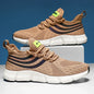 Men's Breathable Platform Running Sneakers
