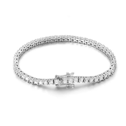 Moissanite Tennis Bracelet 925 Sterling Silver Unisex