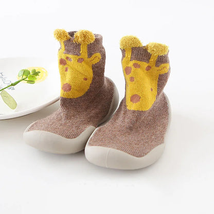 Baby Toddler First Walkers Soft Rubber Shoes