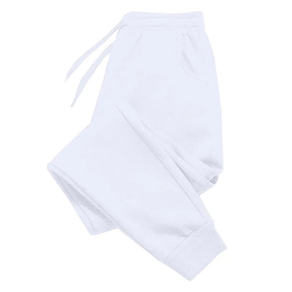 Men's Casual Polyester Sweatpants for Gym and Jogging