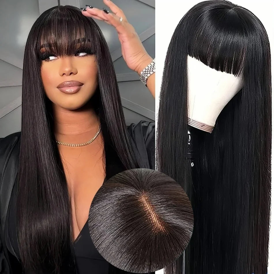 Bone Straight Human Hair Wig 30 Inch Brazilian Lace Wig