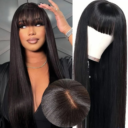 Bone Straight Human Hair Wig 30 Inch Brazilian Lace Wig