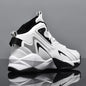 Men's Breathable Casual Sneakers with Lace-Up Closure