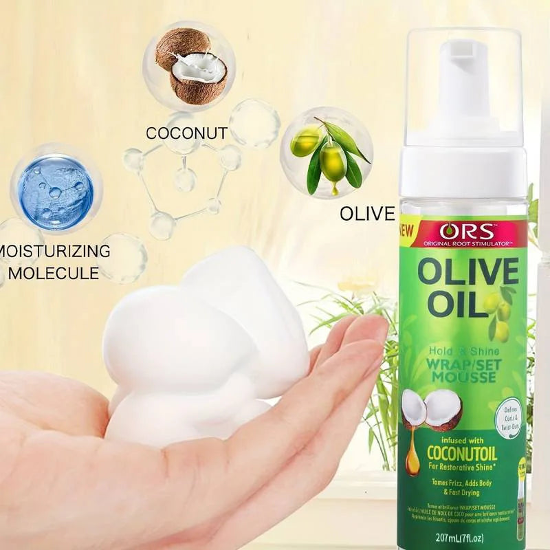 Curly Hair Mousse (207ml)-Strong Hold
