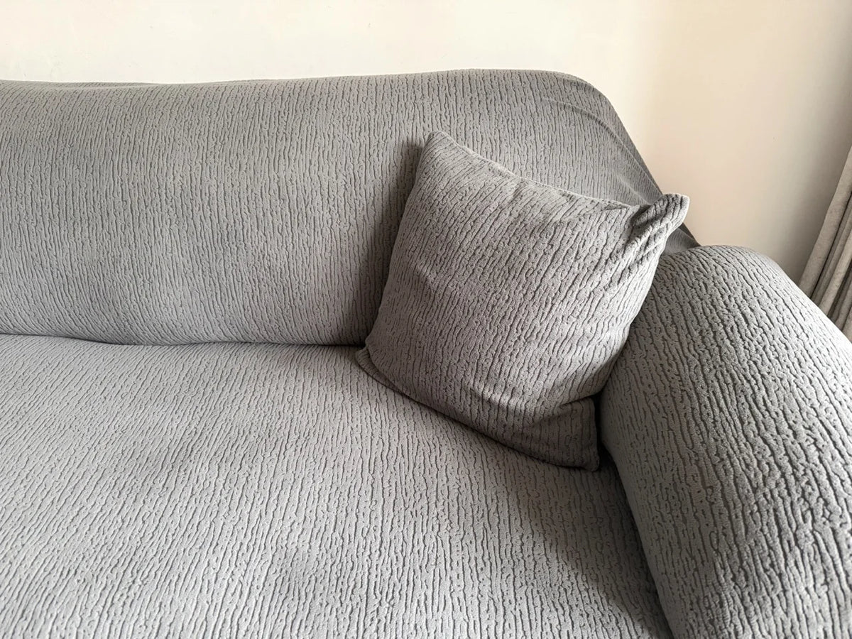 Jacquard Sofa Cover Thick Elastic for L-Shaped Sofa
