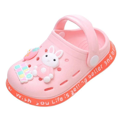 Children's Cartoon Slippers with Soft EVA Soles