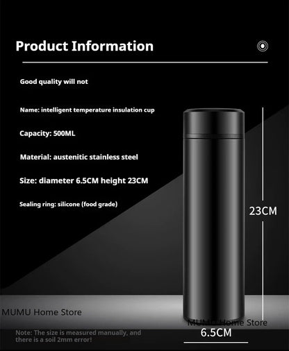 500ML Stainless Steel Insulated Thermos Bottle