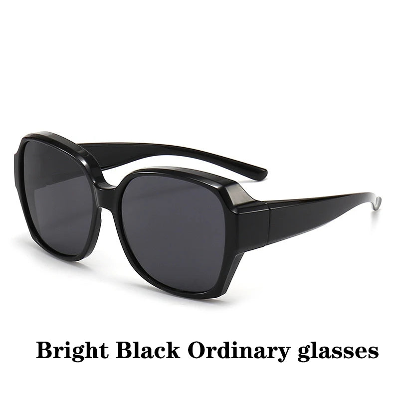 Round Polarized Sunglasses for Prescription Glasses