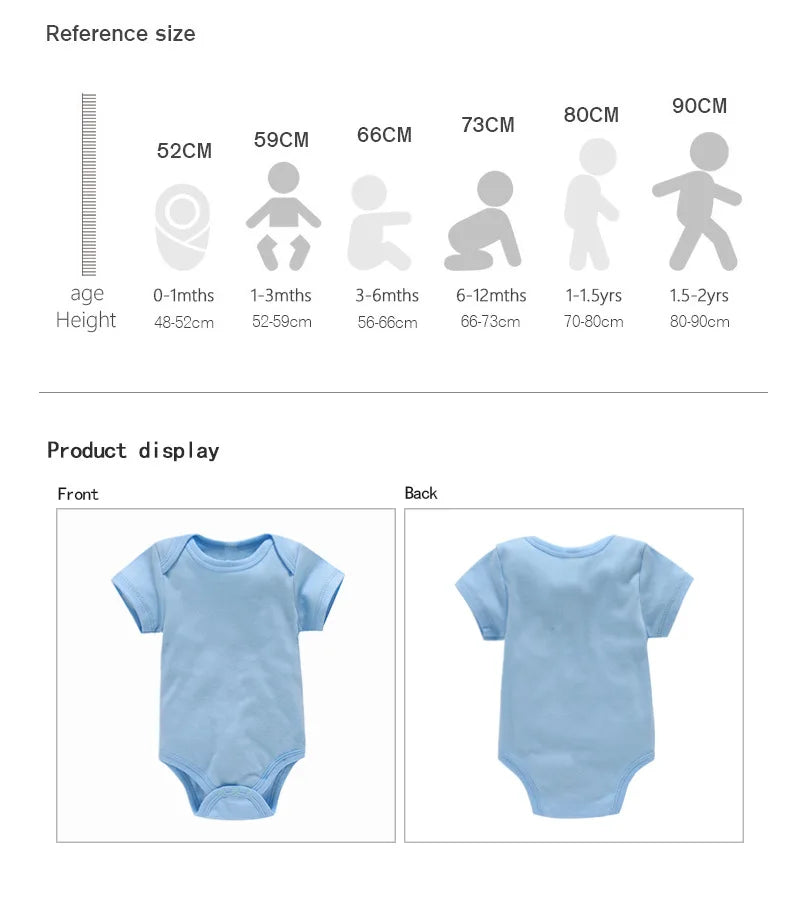 Newborn Baby White Cotton Short Sleeve Romper