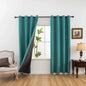 Modern Blackout Curtains - 100% Polyester, UV Protection