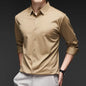 Men's Ultra-Stretch Slim-Fit Long Sleeve Shirt
