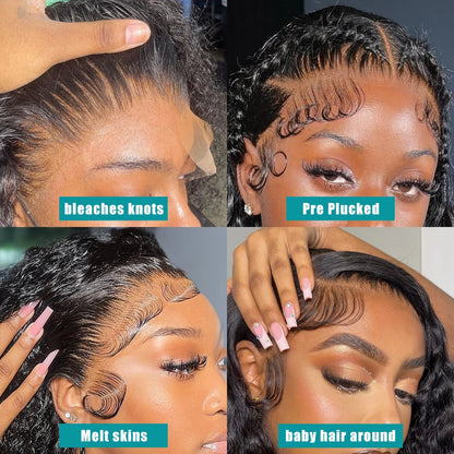 13x6 HD Lace Frontal Wig Loose Deep Wave Brazilian Hair