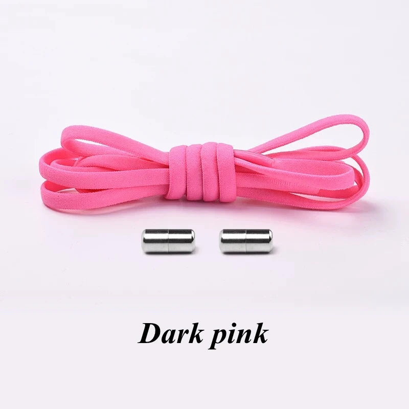 Round Elastic No Tie Shoelaces for Kids and Adults