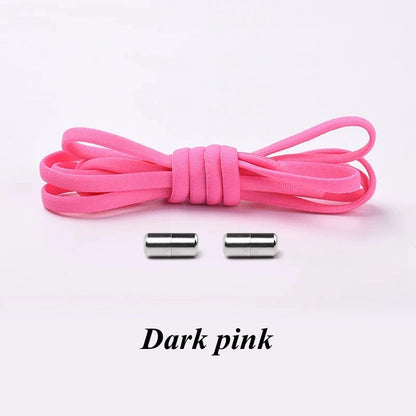 Round Elastic No Tie Shoelaces for Kids and Adults