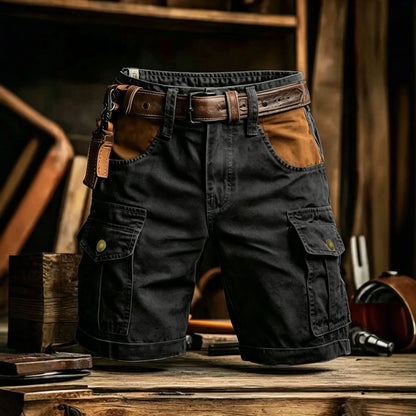 Men's Casual Cotton Bermuda Shorts Plus Size