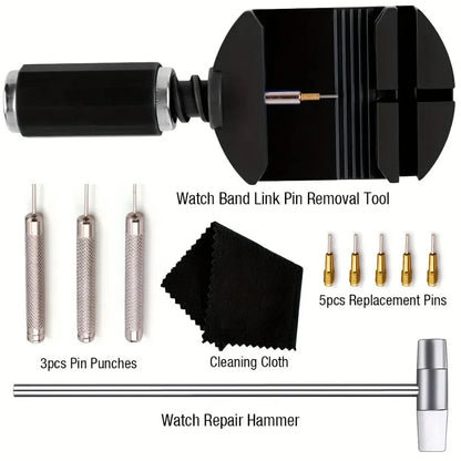 Watch Band Tool Strap Chain Pin Remover Kit