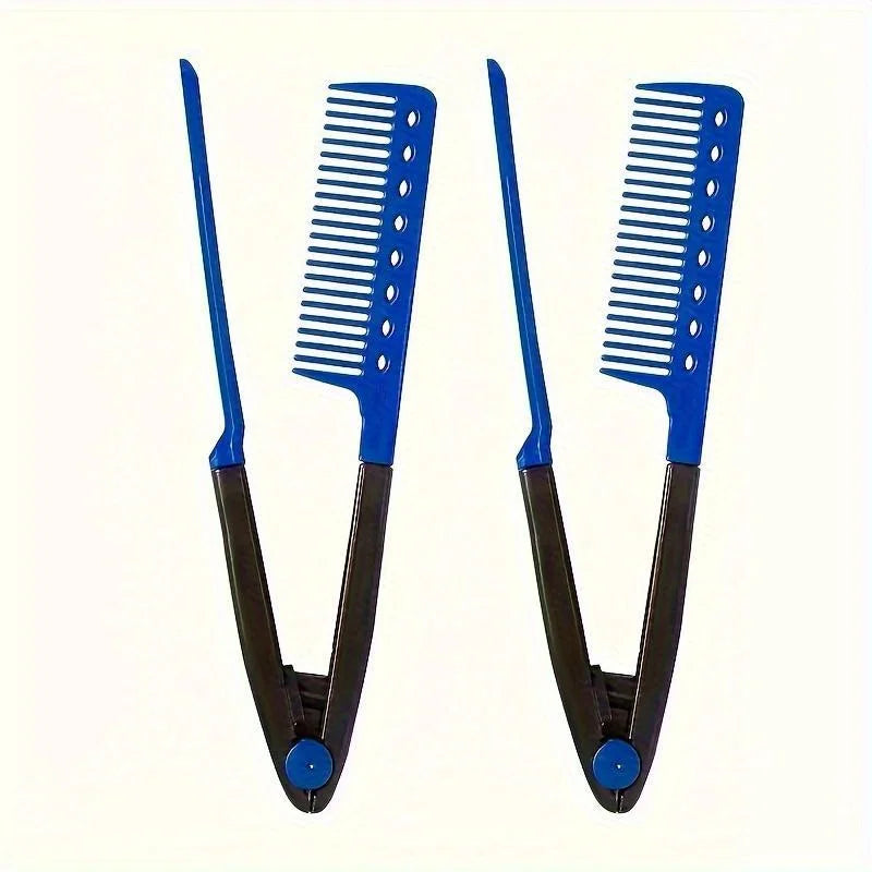 WANMEI Shaped Plastic Hair Detangling Comb