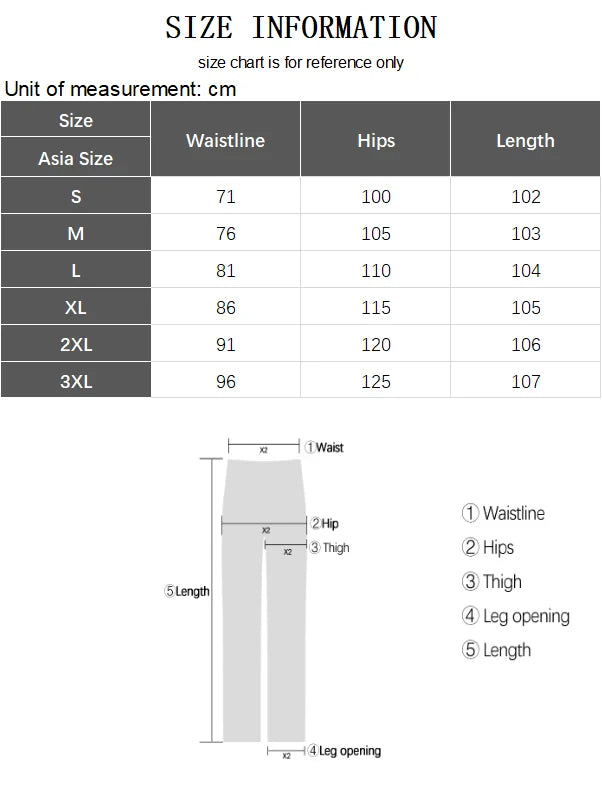 Men's Baggy Denim Jeans Casual Loose Straight Pants