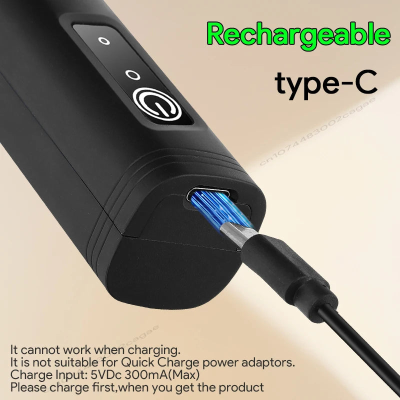 Electric Milk Frother Handheld USB Rechargeable Foam Maker