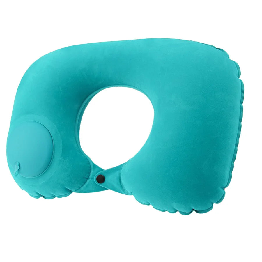 Self-Inflating Portable Travel Neck Pillow
