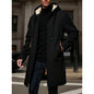 Men's Fleece Hooded Windbreaker Jacket