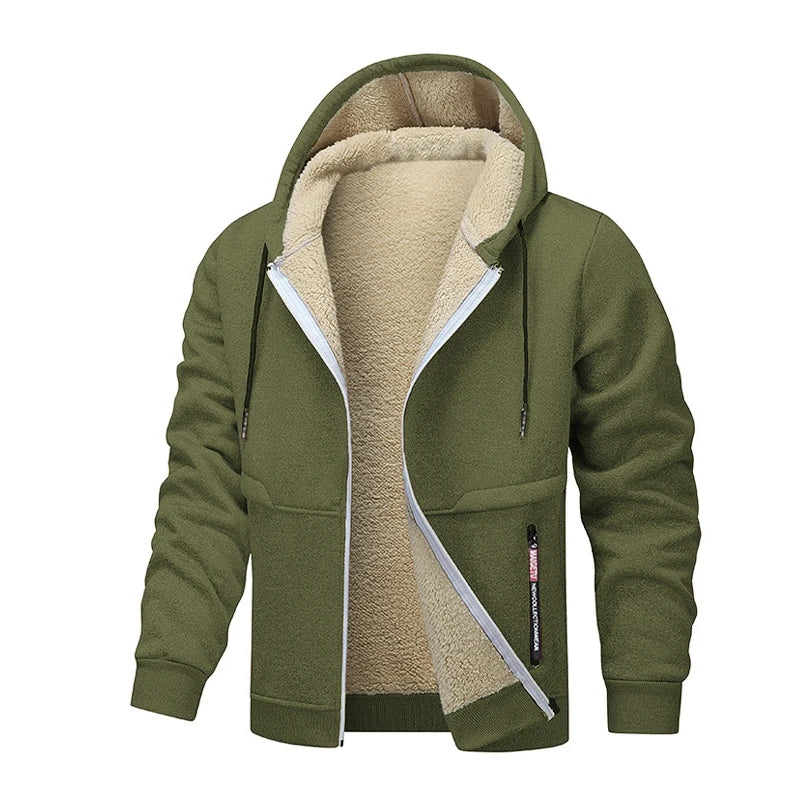 Animal Game Heavyweight Fleece Hooded Jacket