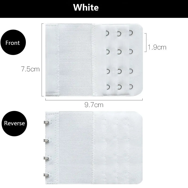 Bra Extender Adjustable Polyester Natural Color