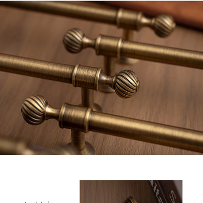 Brushed Antique Brass Kitchen Cabinet Pull Handle