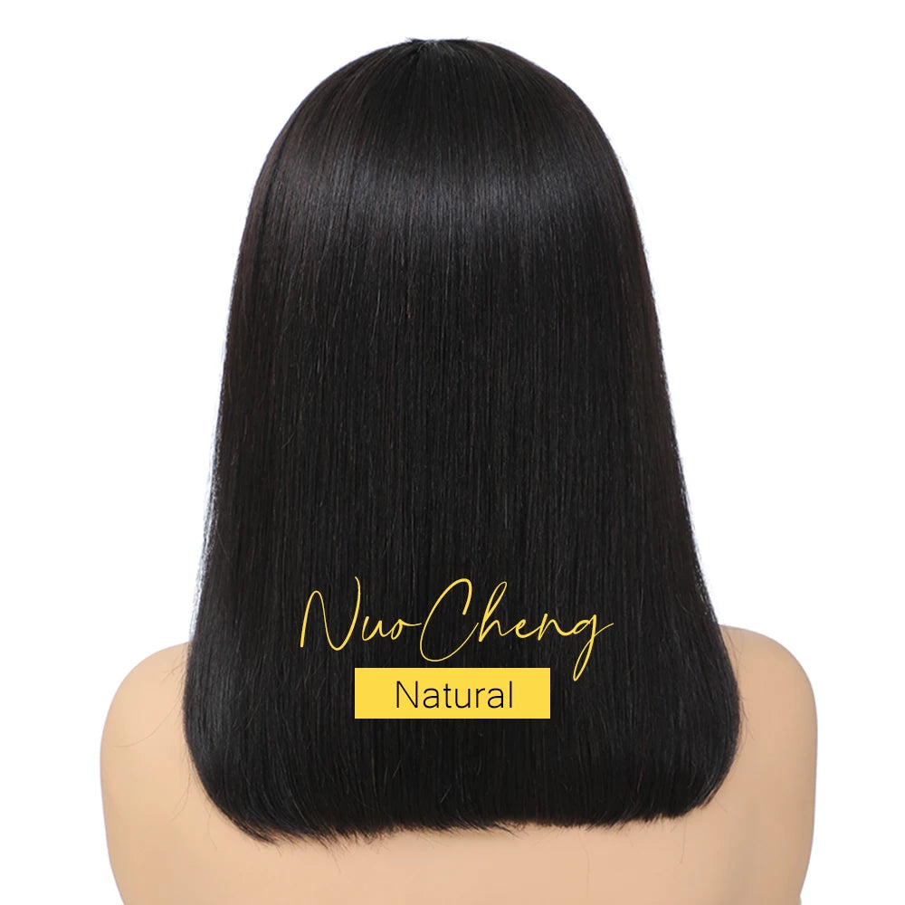 Human Hair 13X4 Lace Frontal Bob Wig for Black Women