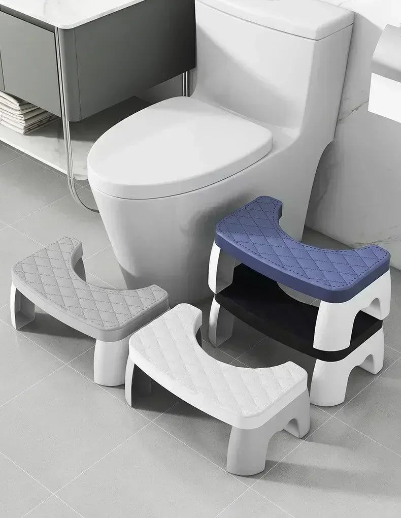 Universal Squatty Potty Toilet Stool - Plastic Waterproof Design
