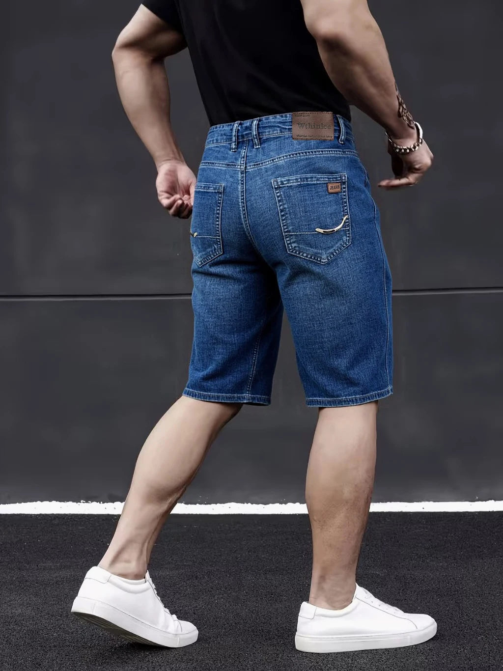 Wthinlee Men's Casual Straight Denim Jeans