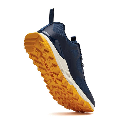 HOBIBEAR Hiking Sneakers Lace-Up Artificial Leather Shoes