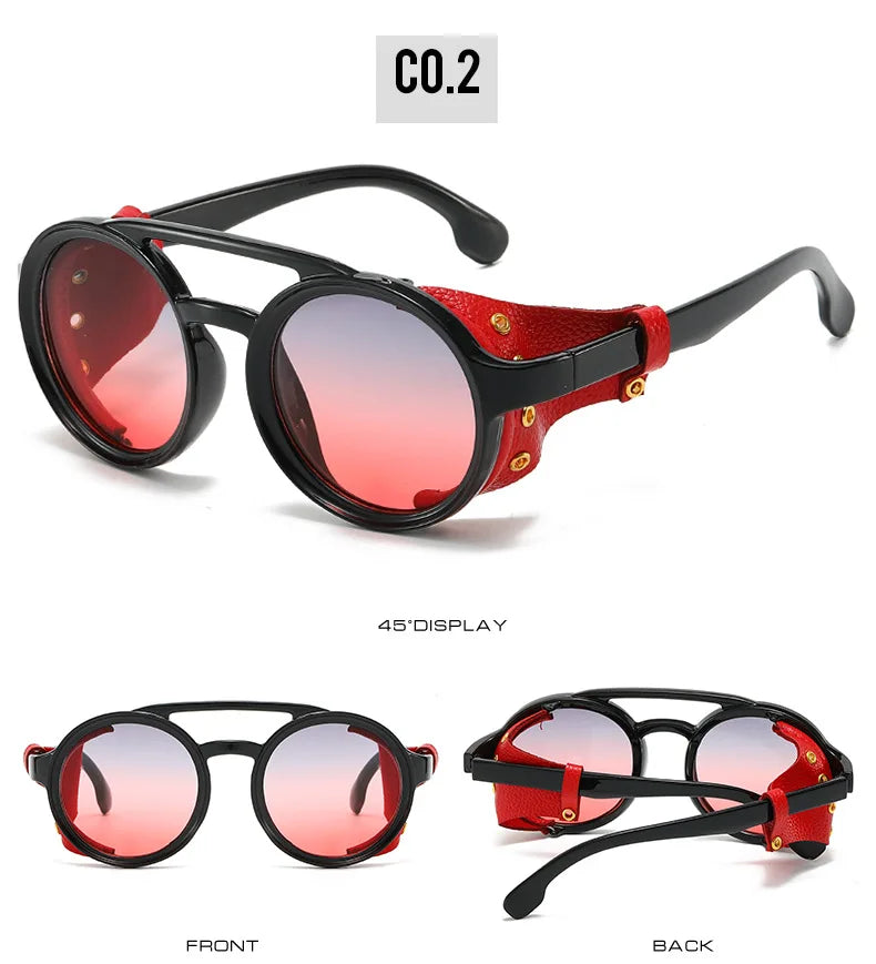 Retro Round Sunglasses for Men and Women UV400
