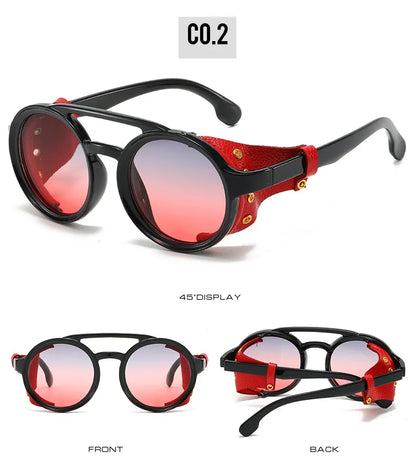 Retro Round Sunglasses for Men and Women UV400