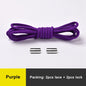 Round Elastic No Tie Shoelaces for Kids and Adults