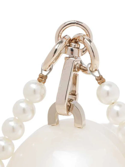 Mini Pearl Beaded Crossbody Handbag for Women