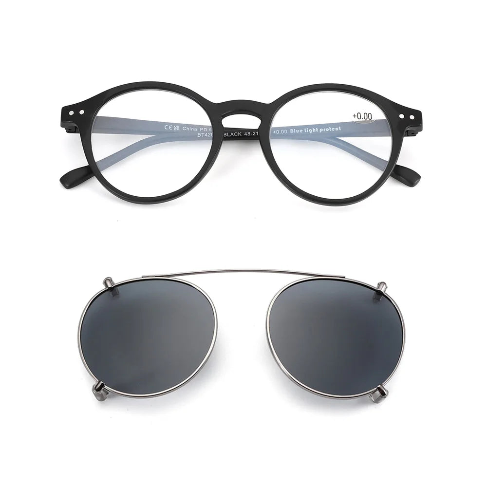 ZENOTTIC Clip-On Polarized Sunglasses for Women