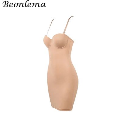 Backless Bodycon Mini Dress with Skinny Straps in Black