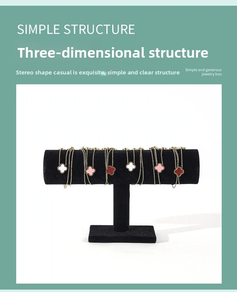 Flannel Single-layer Bracelet Rack Jewelry Display Rack