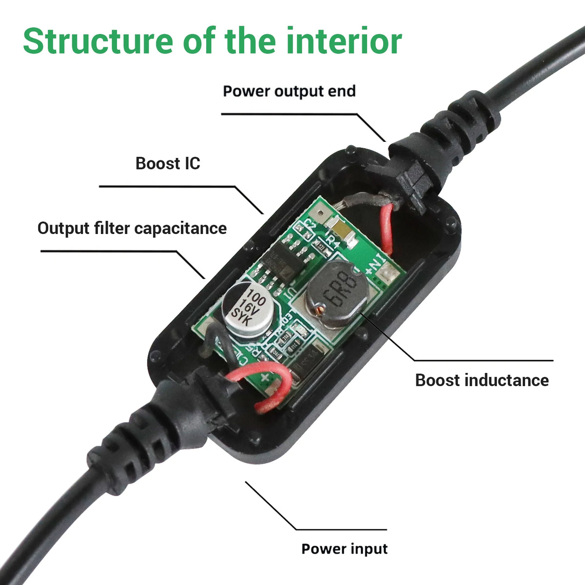 5V 2A USB to 12V Cigarette Lighter Socket Adapter
