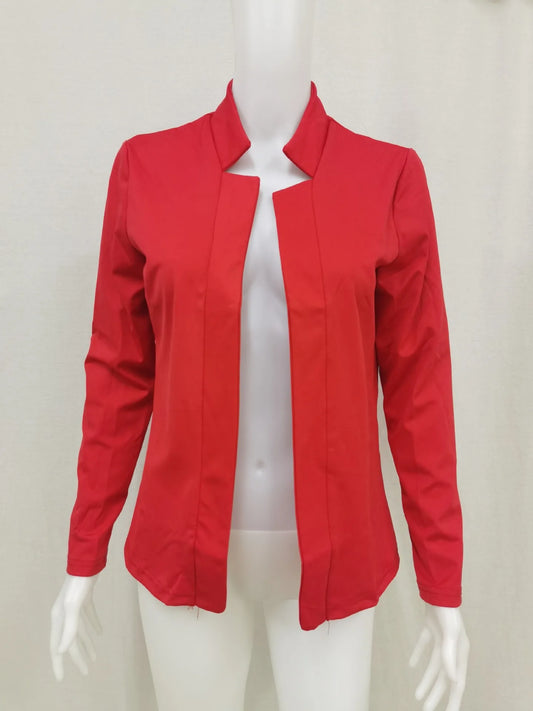 Thin White Blazer for Women Office Style