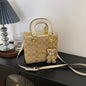 Vintage Monogram Handbag with Bear Charm