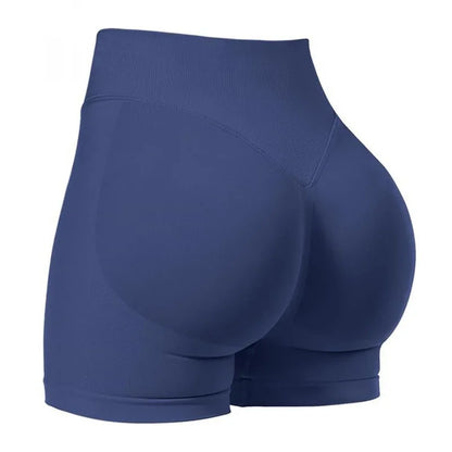 High Waist Seamless Gym Shorts for Women